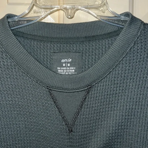 Aerie The Sweat Waffle Crew Neck Sweatshirt - Picture 3 of 5